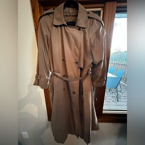 London Fog Beige Trench Coat